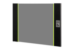 Glazen frontdeur voor 19" 9U wandbehuizing Unieke serie