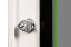 Glazen frontdeur voor 19" 9U wandbehuizing Unieke serie - Afbeelding 4