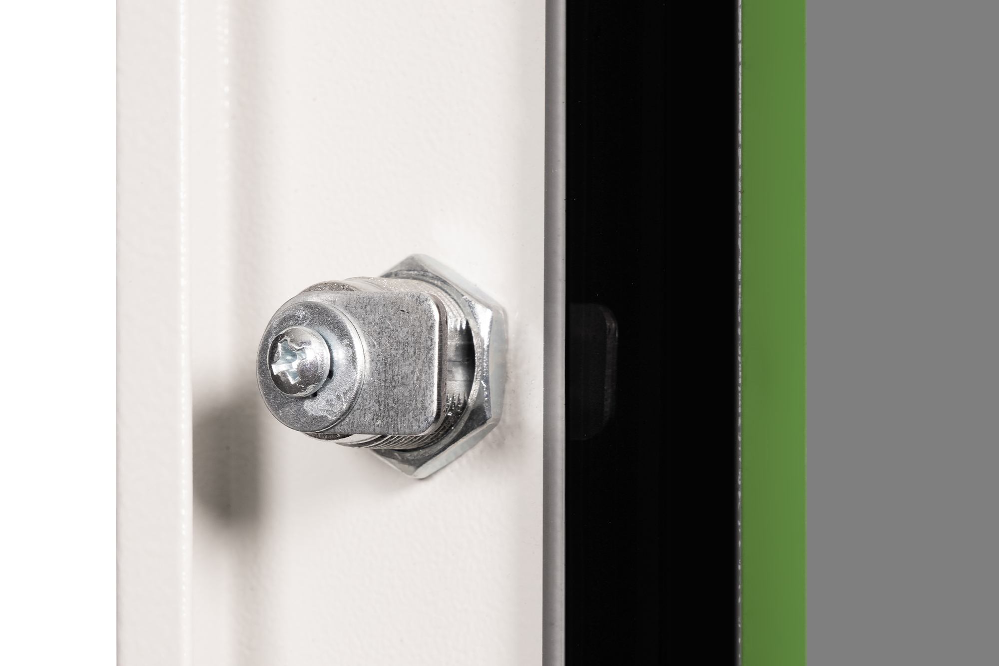 Glazen frontdeur voor 19" 9U wandbehuizing Unieke serie - Afbeelding 4