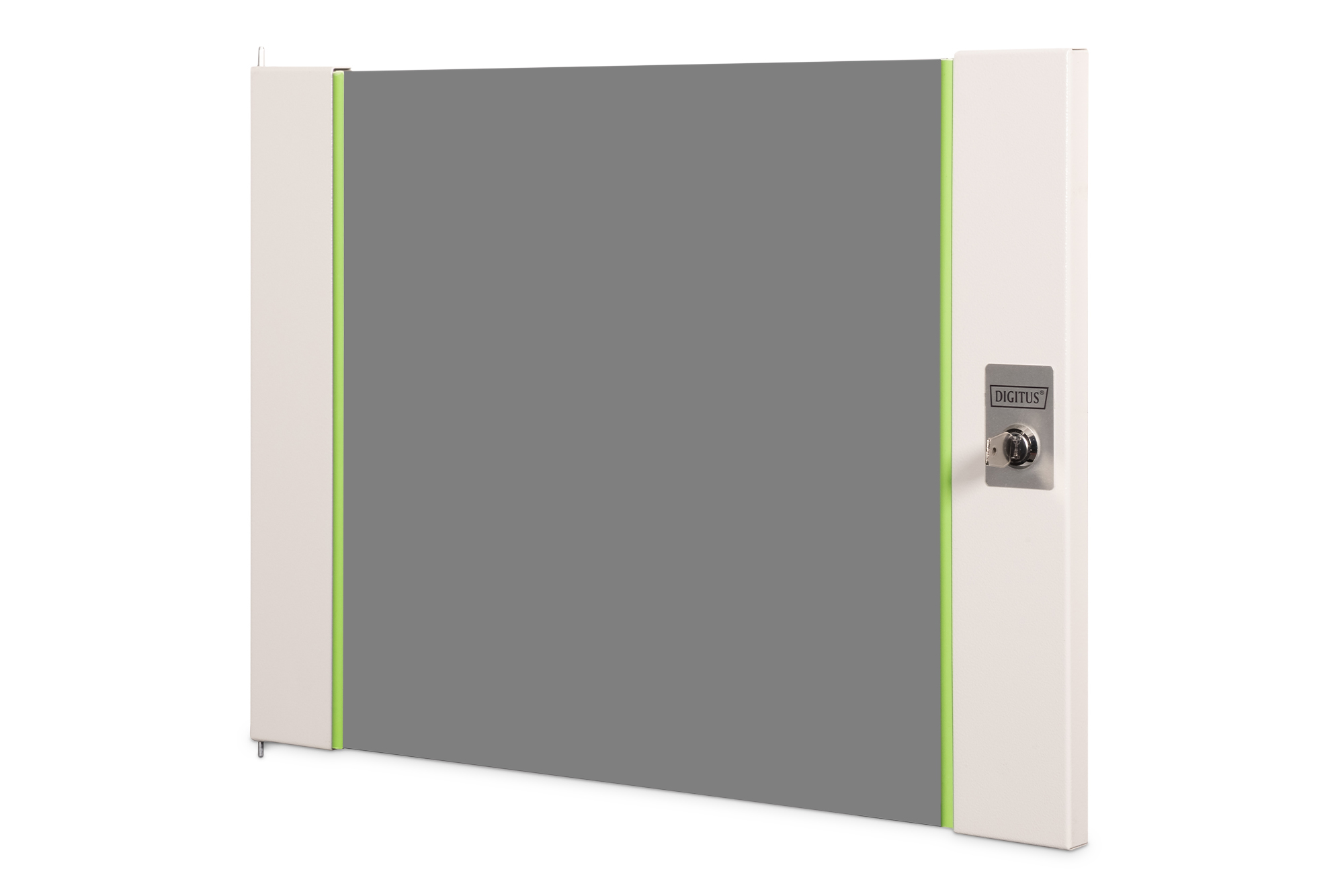 Glazen frontdeur voor 19" 9U wandbehuizing Unieke serie