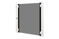 Alternative view of Glazen frontdeur voor 19" 12U wandbehuizing Unieke serie
