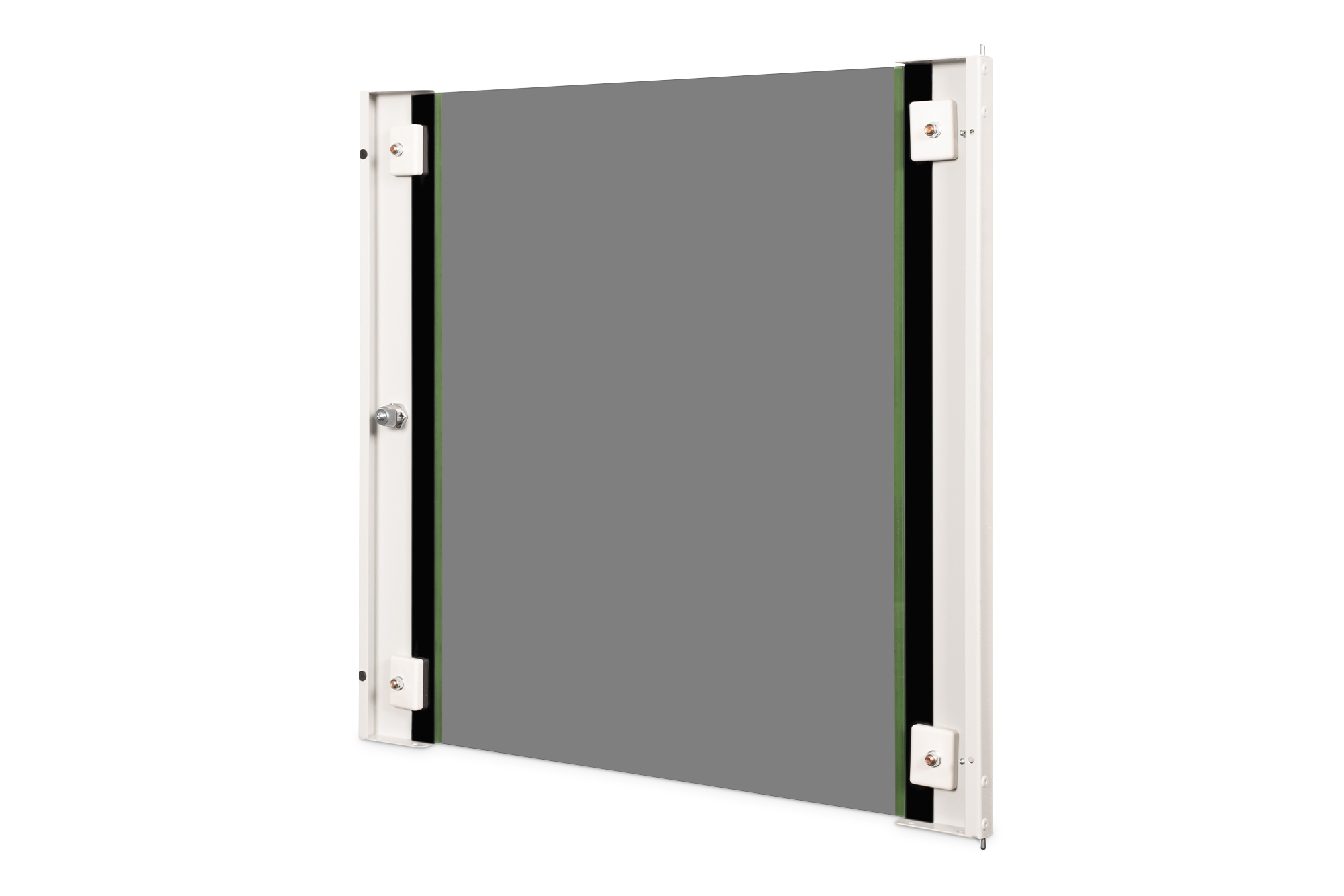 Glazen frontdeur voor 19" 12U wandbehuizing Unieke serie - Afbeelding 2