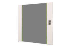 Glazen frontdeur voor 19" 12U wandbehuizing Unieke serie
