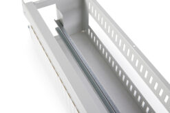 Alternative view of 482,6 mm (19") DIN-rail paneel voor rekmontage, 3U