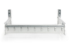 Alternative view of 482,6 mm (19") DIN-rail paneel voor rekmontage, 4U
