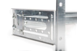 482,6 mm (19") DIN-rail paneel voor rekmontage, 4U - Afbeelding 5