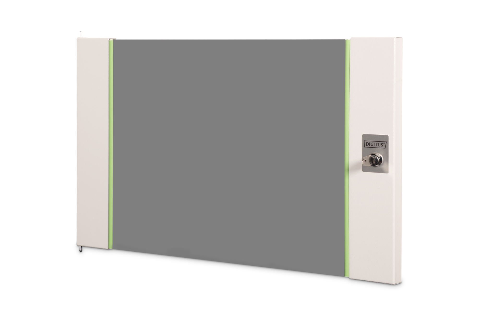 Glazen frontdeur voor 19" 7U wandbehuizing Unieke serie