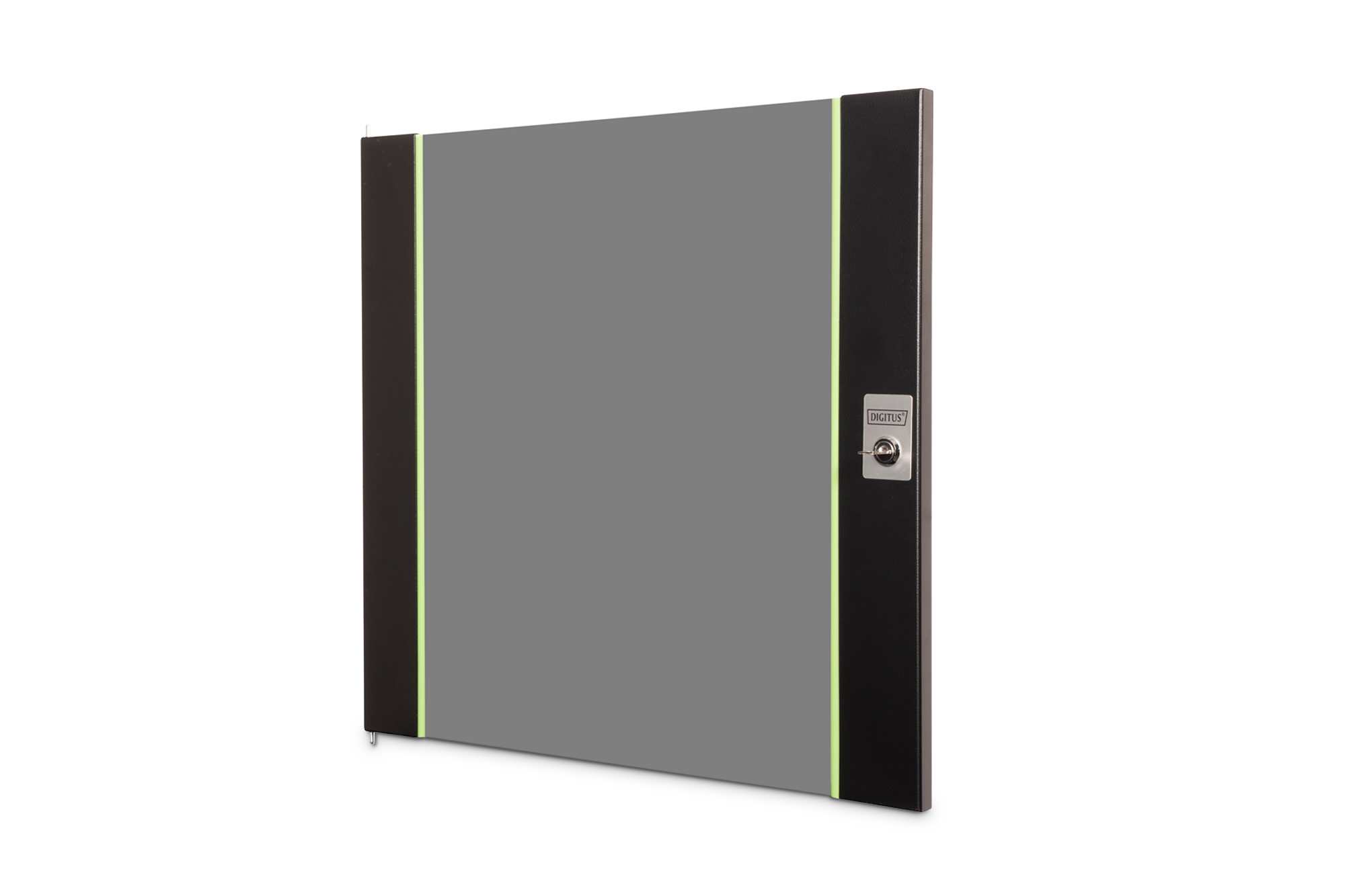 Glazen frontdeur voor 19" 12U wandbehuizing Unieke serie