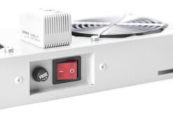 Op het dak gemonteerde ventilatoreenheid voor wandbehuizingen van 483 mm (19") - Afbeelding 3