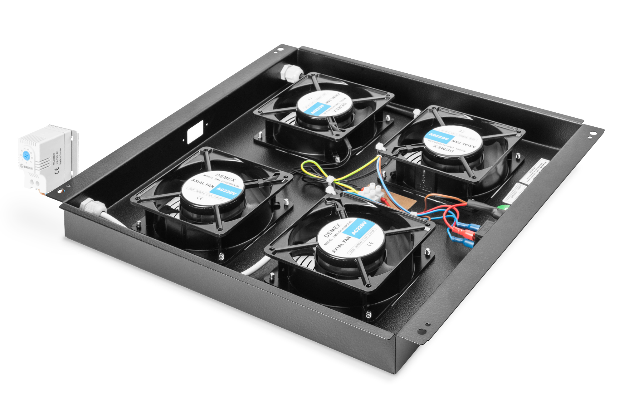 Dakventilatoreenheid voor Unique & Unique Light netwerkbehuizingen en Unique Server-N serverbehuizingen - Afbeelding 3