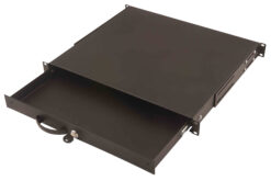 Afsluitbare lade voor 482,6 mm (19") netwerk- en serverbehuizingen, 1U