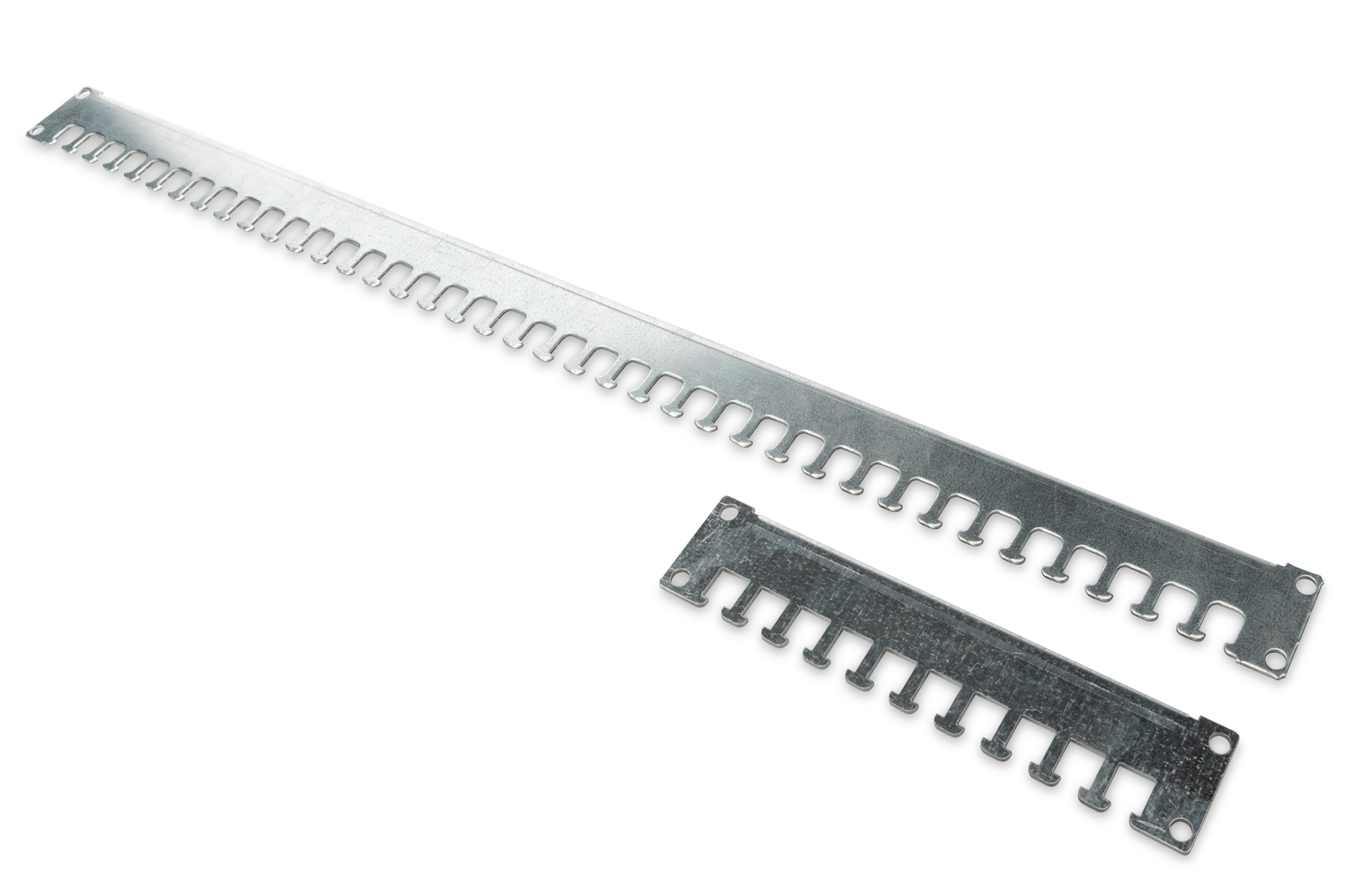 Kabelopvangrail voor 19" netwerk- en serverbehuizingen van 482,6 mm