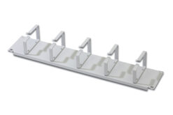 Kabelrangeerpaneel met kabelgeleidebeugels voor 483 mm (19") kasten, 2HE