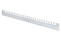 Kabelopvangrail voor 19" netwerk- en serverbehuizingen van 482,6 mm
