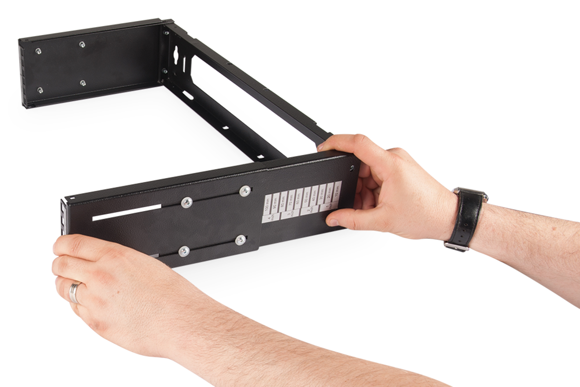 Patchhouder voor wandmontage voor installaties van 483 mm (19") - Afbeelding 6