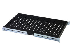 Legbord voor vaste inbouw in 483 mm (19") kasten