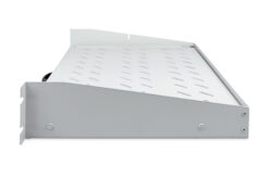 Alternative view of Uittrekbaar legbord voor vaste inbouw aan de voorste 483 mm (19“) profielrails