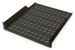 Legbord voor vaste inbouw in 483 mm (19") kasten
