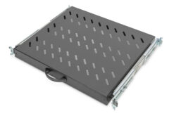 Uittrekbaar legbord voor 483 mm (19") kast