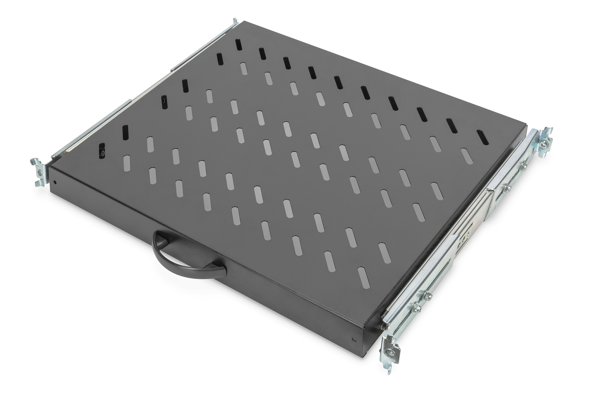 Uittrekbaar legbord voor 483 mm (19") kast