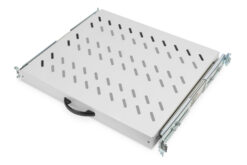 Uittrekbaar legbord voor 483 mm (19") kast
