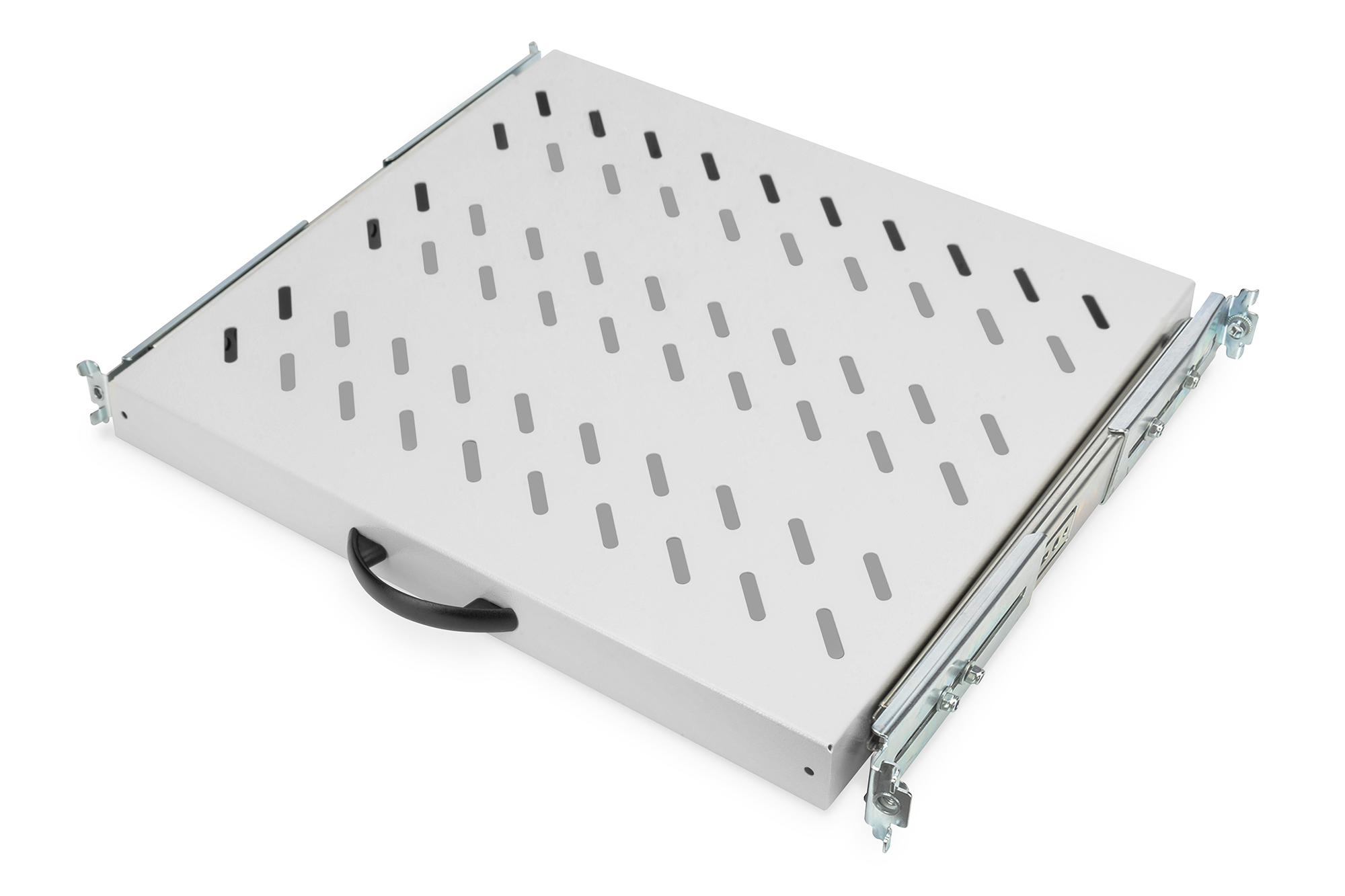 Uittrekbaar legbord voor 483 mm (19") kast