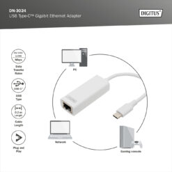 USB Type-C™ Gigabit Ethernet-adapter - Afbeelding 6