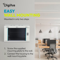 Dynamic-N serie wandbehuizing - 600x600 mm (BxD), niet gemonteerd - Afbeelding 7