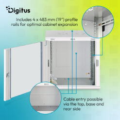 Dynamic-N serie wandbehuizing - 600x450 mm (BxD), ongemonteerd - Afbeelding 8