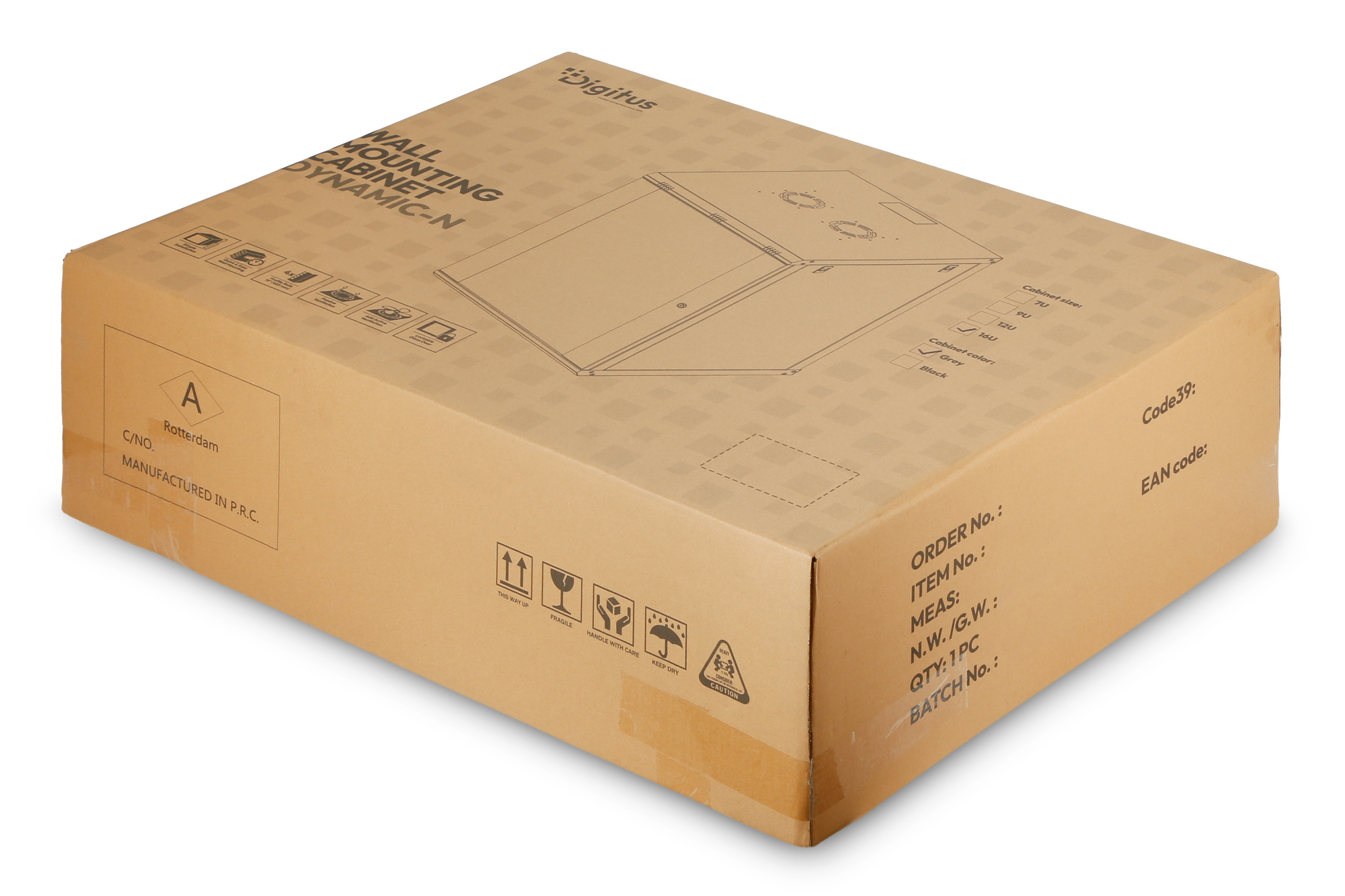 Dynamic-N serie wandbehuizing - 600x600 mm (BxD), niet gemonteerd - Afbeelding 9