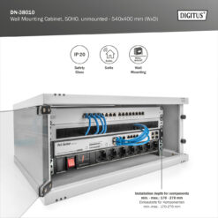 SOHO Wandbehuizing, ongemonteerd- 540x400 mm (BxT) - Afbeelding 9