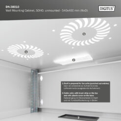 SOHO Wandbehuizing, ongemonteerd- 540x400 mm (BxT) - Afbeelding 8