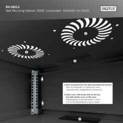 SOHO Wandbehuizing, ongemonteerd- 540x400 mm (BxT) - Afbeelding 7