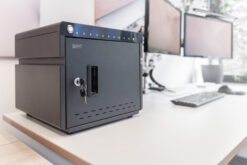 Verrijdbare desktop-oplaadkast voor 10 notebooks/tablets tot 13 inch, UV-C, USB-C - Afbeelding 5