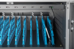 Verrijdbare oplaadkast voor 30 notebooks/tablets tot 16 inch, gegevenssynchronisatie, UV-C, USB-A - Afbeelding 6