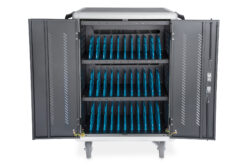 Verrijdbare oplaadkast voor 30 notebooks/tablets tot 16 inch, gegevenssynchronisatie, UV-C, USB-A - Afbeelding 4