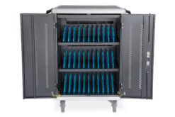 Verrijdbare oplaadkast voor 30 notebooks/tablets tot 16 inch, USB-C - Afbeelding 3