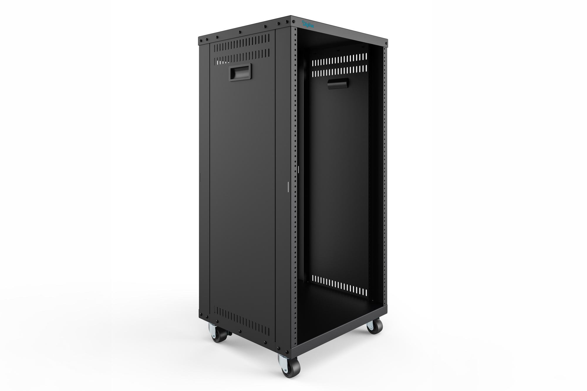 Universeel 19-inch Equipment rek met wielen, 21HE - Afbeelding 3