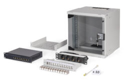SOHO Pro-netwerkset, 254 mm (10") - 6U, 315 x 300 mm (B x D)