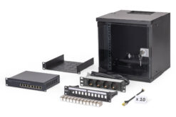 SOHO Pro-netwerkset, 254 mm (10") - 6U, 315 x 300 mm (B x D)