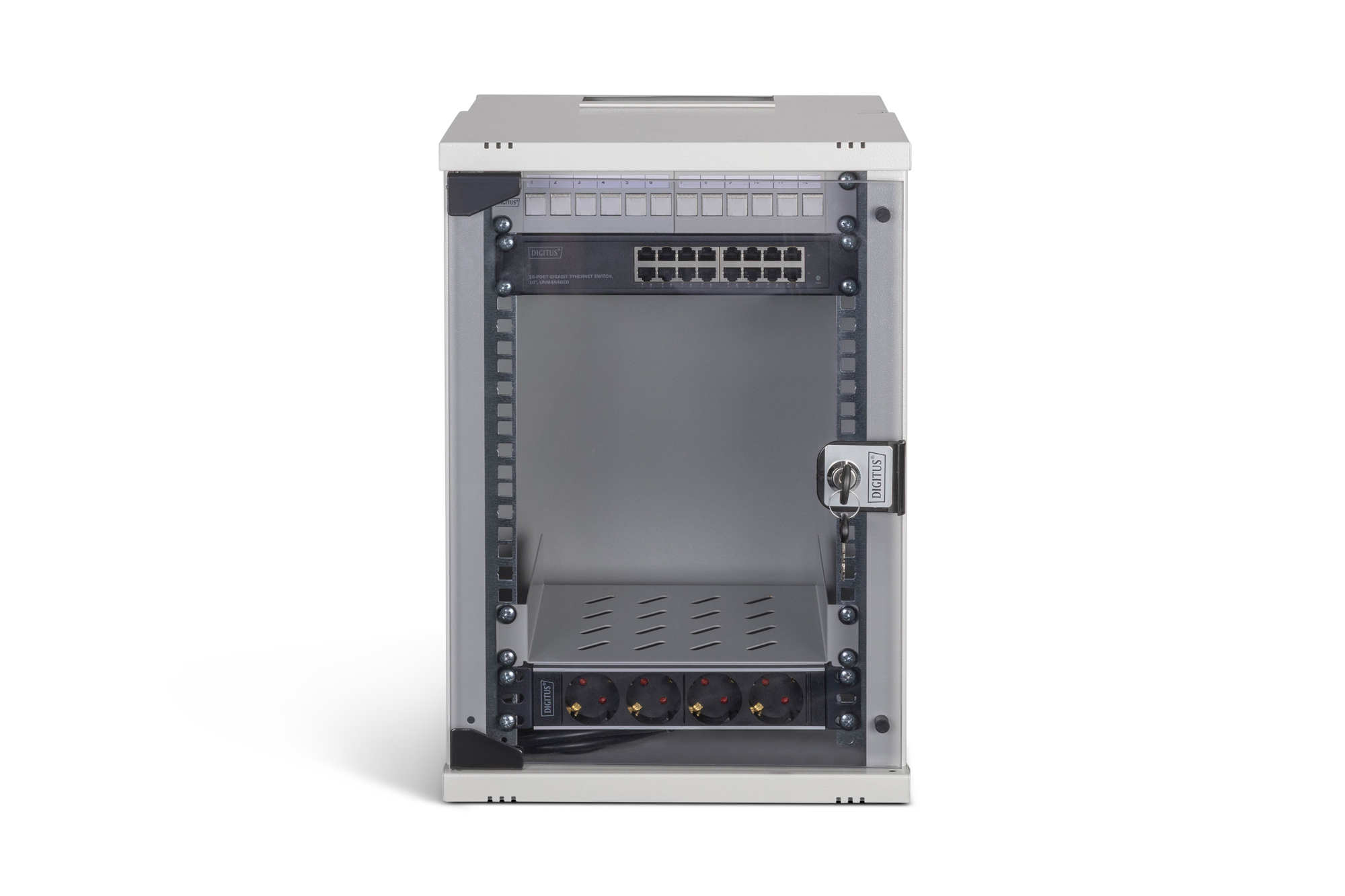 SOHO Pro netwerkset, 254 mm (10") - 9U, 315 x 300 mm (B x D) - Afbeelding 2