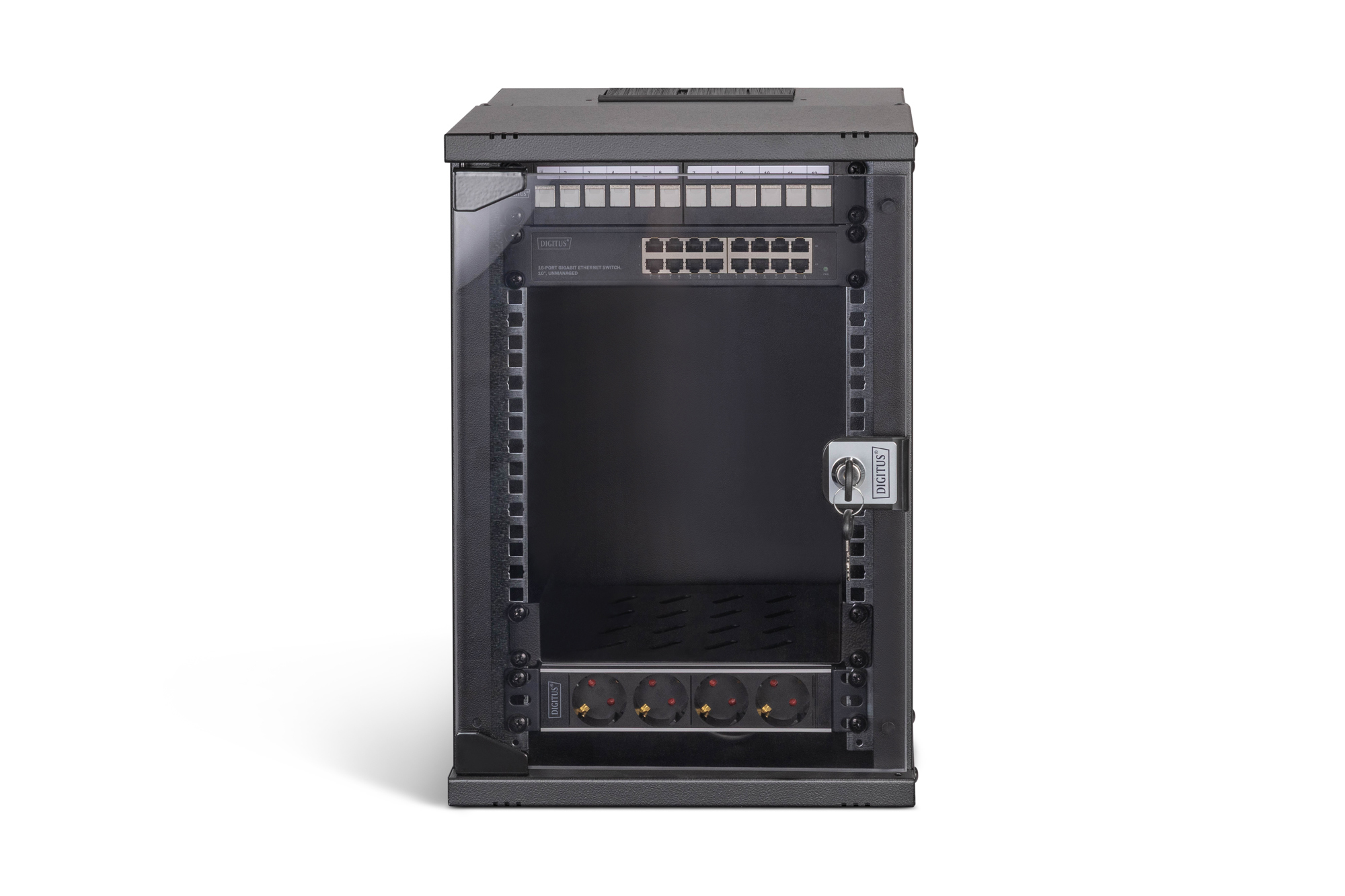SOHO Pro netwerkset, 254 mm (10") - 9U, 315 x 300 mm (B x D) - Afbeelding 3