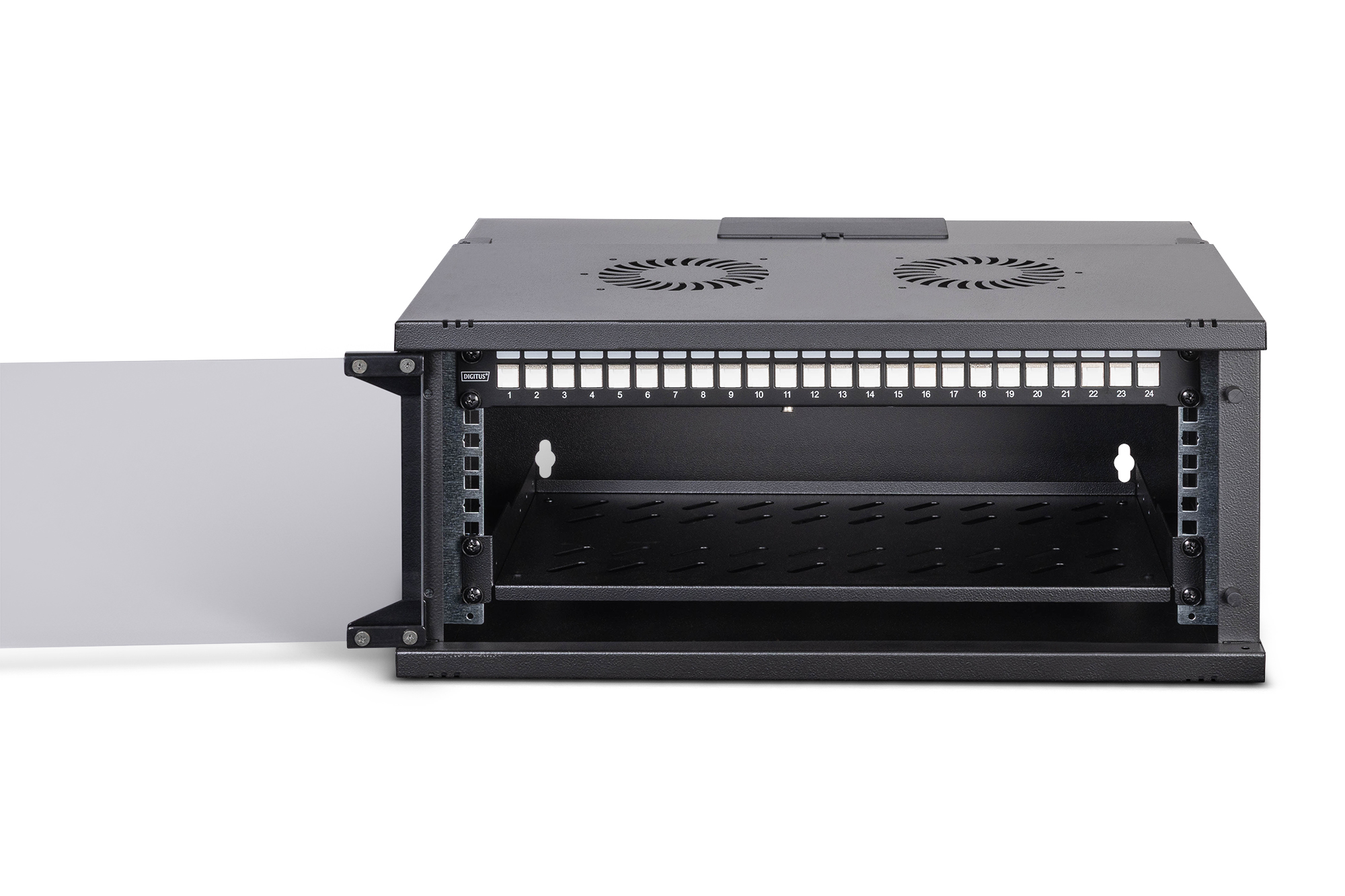 SOHO Pro netwerkset, 483 mm (19") - 4U, 540 x 400 mm (B x D) - Afbeelding 3