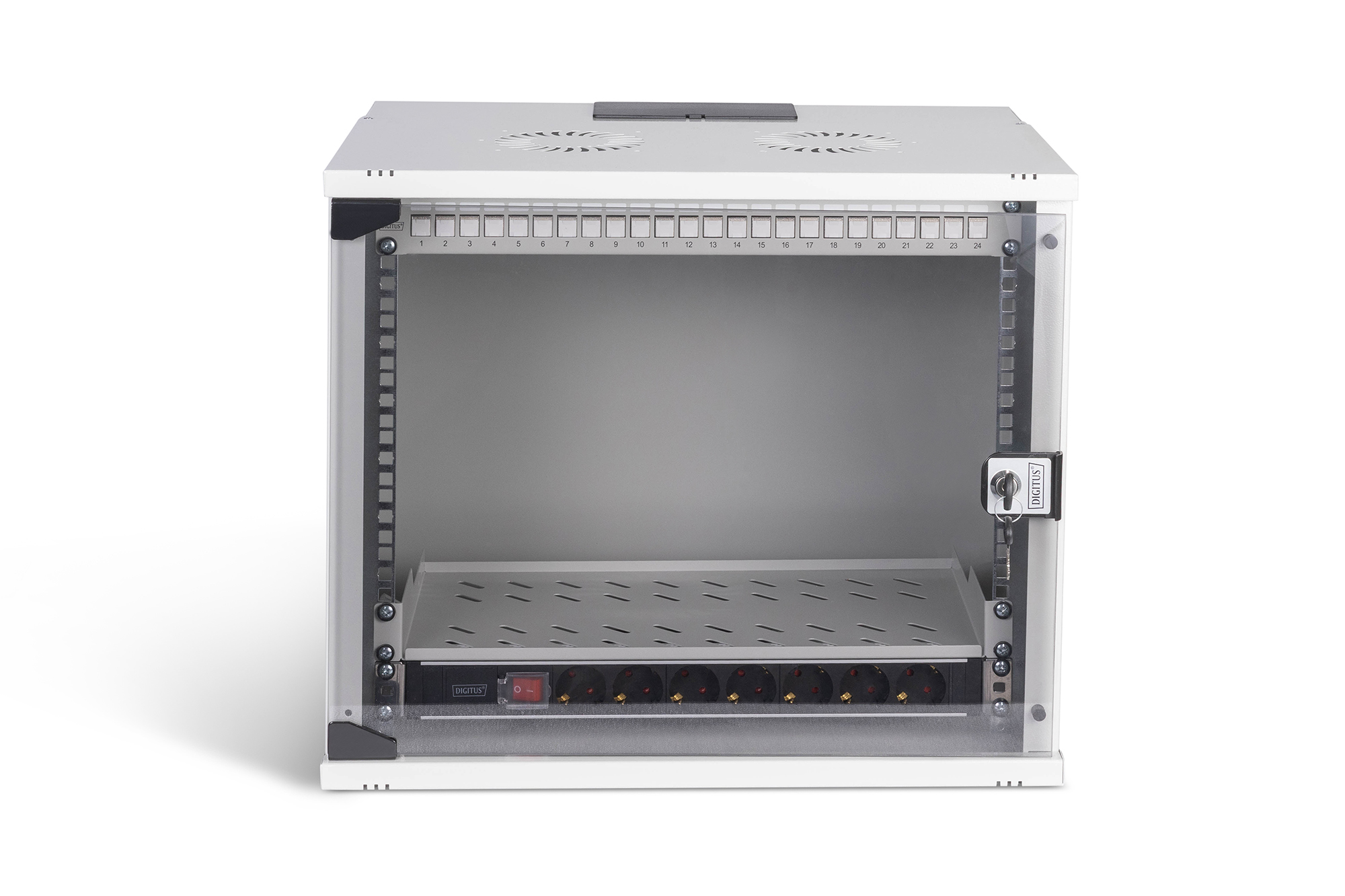 SOHO Pro netwerkset, 483 mm (19") - 9U, 540 x 400 mm (B x D) - Afbeelding 2