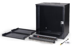 SOHO Pro netwerkset, 483 mm (19") - 12U, 540 x 400 mm (B x D)