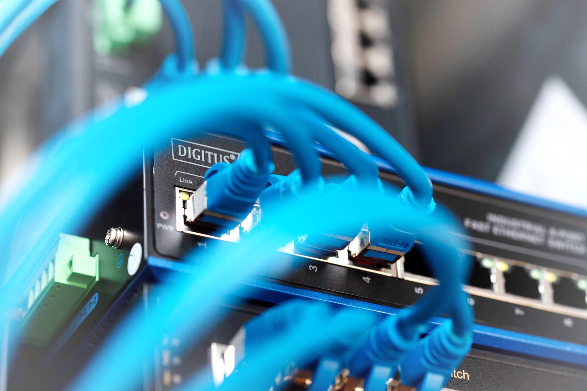 8-poorts Fast Ethernet netwerkswitch, industrieel, onbeheerd, 1 RJ45 uplink - Afbeelding 7