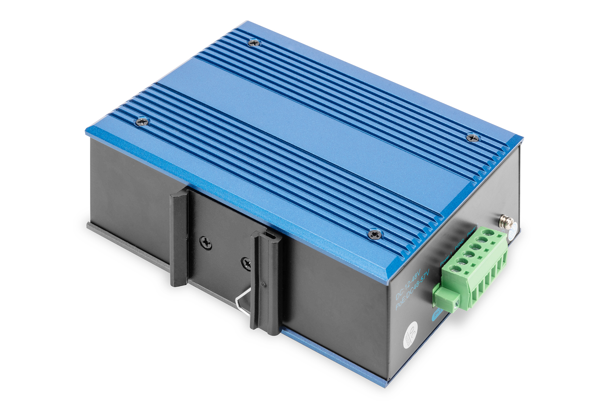 8-poorts Fast Ethernet netwerkswitch, industrieel, onbeheerd, 1 RJ45 uplink - Afbeelding 2