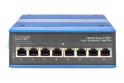 8-poorts Fast Ethernet netwerkswitch, industrieel, onbeheerd, 1 RJ45 uplink - Afbeelding 3