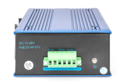 8-poorts Fast Ethernet netwerkswitch, industrieel, onbeheerd, 1 RJ45 uplink - Afbeelding 4
