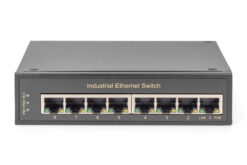 8-poorts Gigabit Ethernet-netwerkschakelaar, industrieel, onbeheerd - Afbeelding 4